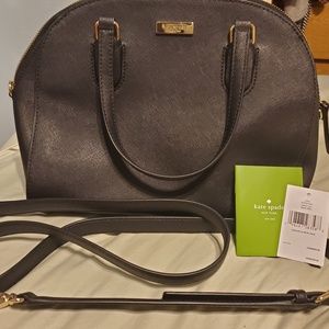 Black Kate Spade Riley Crossbody/satchel bag